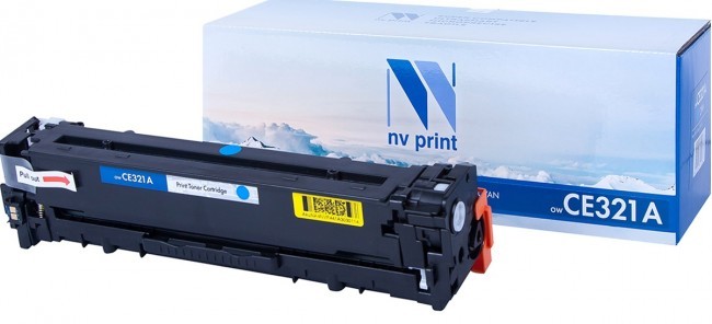 Картридж NVP совместимый NV-CE321A Cyan для HP Color LaserJet CM1415fn/ CM1415fnw/ CP1525n/ CP1525nw (1300k) [new]