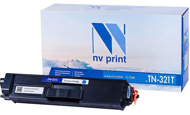 Картридж NVP совместимый NV-TN-321T Cyan для Brother HL-L8250CDN (1500k) [new]