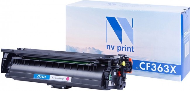 Картридж NVP совместимый NV-CF363X Magenta для HP Color LaserJet M552dn/ M553dn/ M553n/ M553x/ M577dn/ M577f/ M577c (9500k) [new]