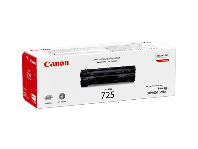 Картридж 725 для Canon i-Sensys LBP-6000/6000B/MF3010, 1,6К (O) 3484B005/3484B002