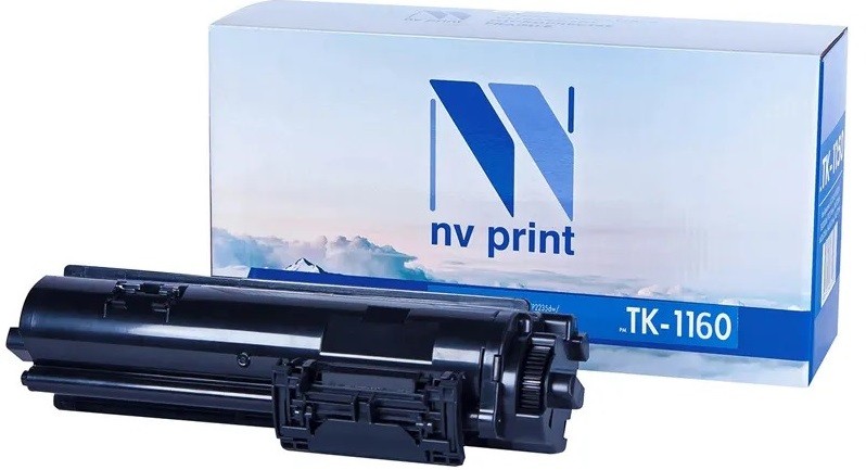 Картридж NVP совместимый NV-TK-1160 (БЕЗ ЧИПА) для Kyocera P2040dn/ P2040dw (7200k) [new]
