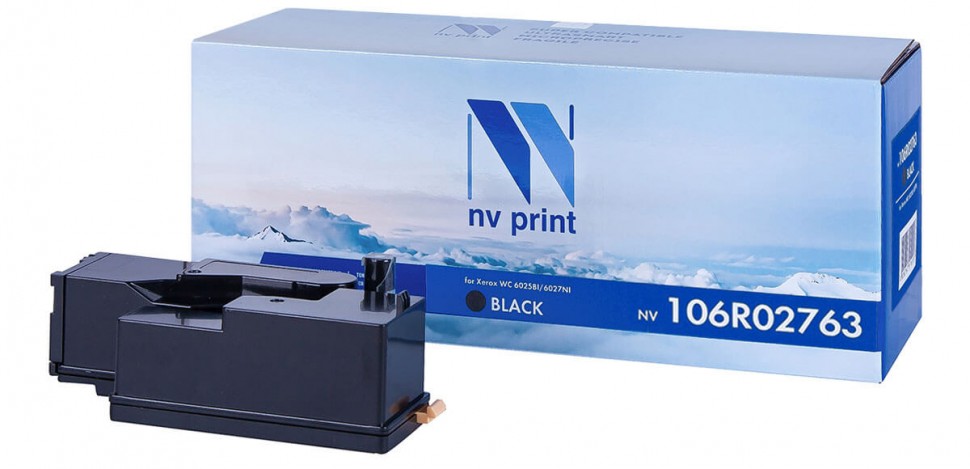 Картридж NVP совместимый NV-106R02763 Black для Xerox Phaser 6020/6022/ / WorkCentre 6025/6027 (2000k) [new]