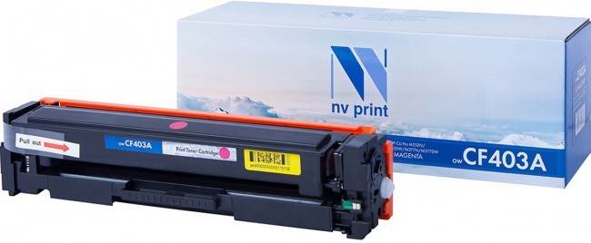 Картридж NVP совместимый NV-CF403A Magenta для HP Color LaserJet Pro M252dw/ M252n/ M274n/ M277dw/ M277n (1400k) [new]