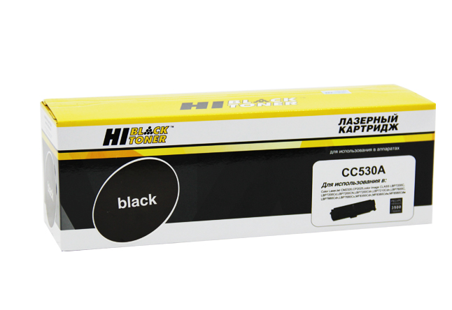 Картридж Hi-Black (HB-CC530A/№ 718) для HP CLJ CP2025/CM2320/Canon LBP7200, Bk, 3,5K (П/У)