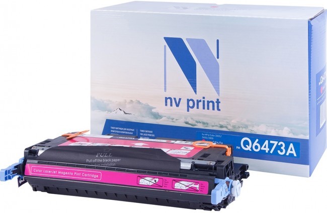Картридж NVP совместимый NV-Q6473A Magenta для HP Color LaserJet 3600N/ 3600DN/ 3600 (4000k) [reman]