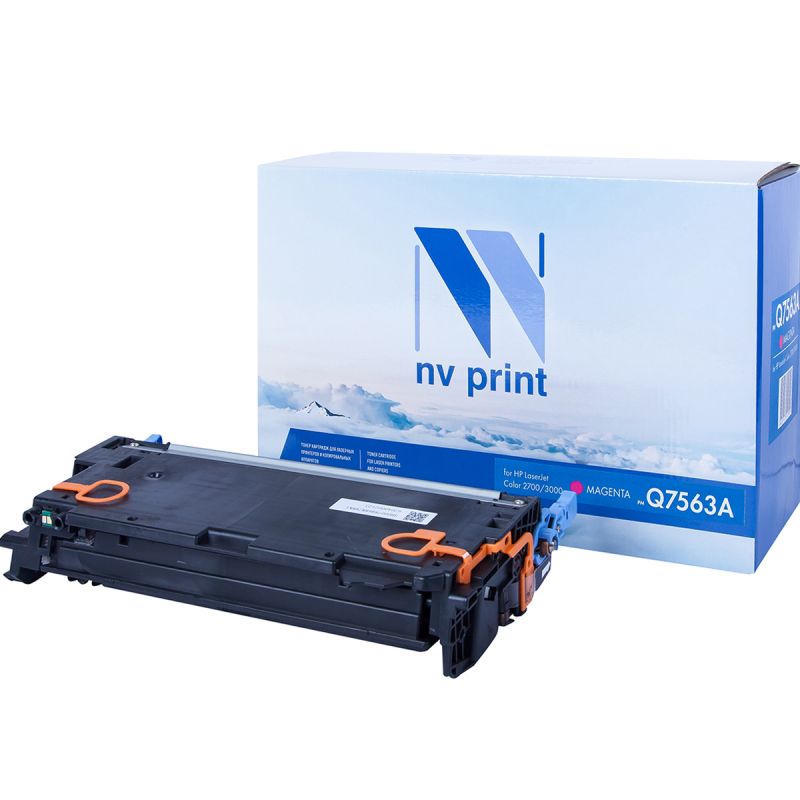 Картридж NVP совместимый NV-Q7563A для HP Color LaserJet 2700/ 2700N/ 3000/ 3000DN/ 3000DTN/ 3000N (3500k) [reman]
