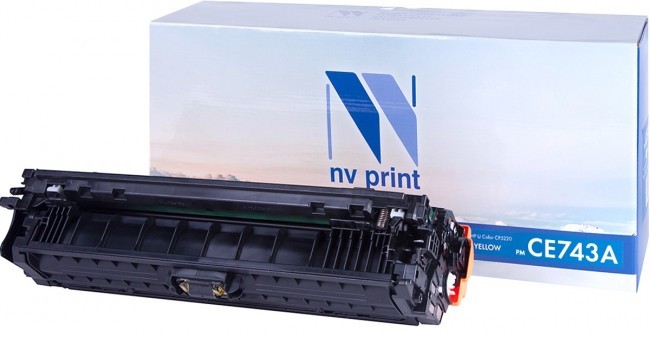 Картридж NVP совместимый NV-CE743A Magenta для HP Color LaserJet CP5225/ CP5225n/ CP5225dn (7300k) [reman]