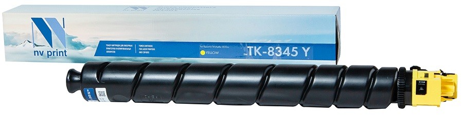 Тонер-картридж NVP совместимый NV-TK-8345 Yellow для Kyocera Taskalfa-2552ci (12000k) [new]