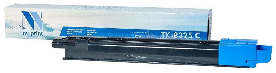 Тонер-картридж NVP совместимый NV-TK-8325 Cyan для Kyocera Taskalfa-2551ci (12000k) [new]