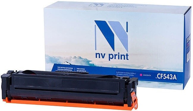 Картридж NVP совместимый NV-CF543A Magenta для HP Color LaserJet Pro M254dw/ M254nw/ M280nw/ M281fdn/ M281fdw (1300k) [new]