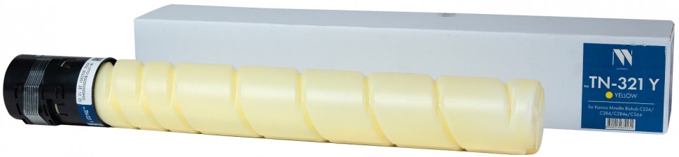 Тонер-картридж NVP совместимый NV-TN-321 Yellow для Konica Minolta Bizhub С224/C284/C284e/C364 (25000k) [new]
