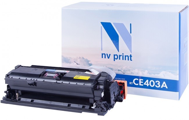 Картридж NVP совместимый NV-CE403A Magenta для HP Color LaserJet 500 M575dn/ 500 M575f/ M575c/ 500 M551dn/ 500 M551n/ 500 M551xh/ 500 M570dn/ 500 M570dw (6000k) [new]