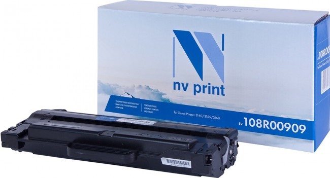 Картридж NVP совместимый NV-108R00909 для Xerox Phaser 3140 / 3155 / 3160 (2500k) [new]