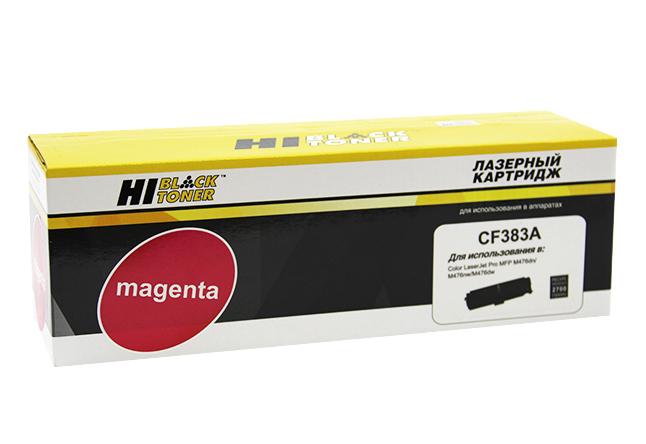 Картридж Hi-Black (HB-CF383A) для HP CLJ Pro MFP M476dn/dw/nw, №312A, M, 2,7K (Повр. уп.)