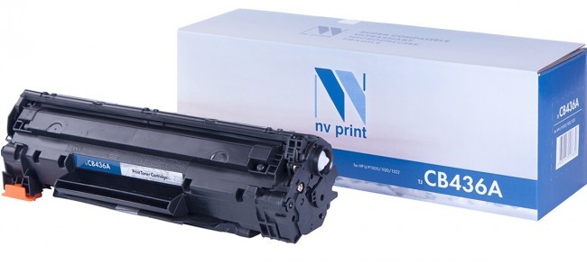 Картридж NVP совместимый NV-CB436A для HP LaserJet M1120 mfp/ M1120n mfp/ M1522 MFP/ M1522n MFP/ M1522nf MFP/ P1504/ P1504n/ P1505/ P1505n/ P1506/ P1506n (2000k) [new]