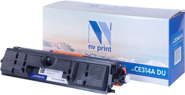 Блок фотобарабана NVP совместимый NV-CE314A DU для HP LaserJet Pro CP1025/ CP1025nw/ M175a/ M175nw/ M275/ M176n/ M177fw/ CP1025/ CP1025nw (14000k) [new]