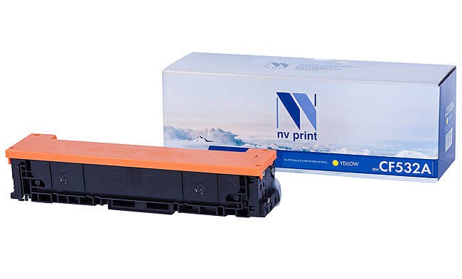 Картридж NVP совместимый NV-CF532A Yellow для HP Color LaserJet Pro M180n/ M181fw (900k) [new]
