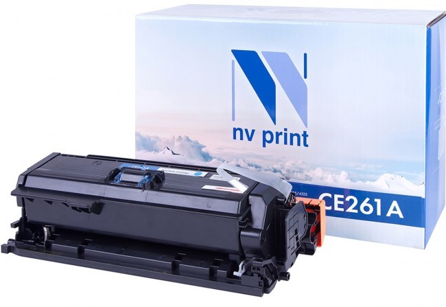 Картридж NVP совместимый NV-CE261A Cyan для HP Color LaserJet CP4025dn/ CP4025n/ CP4525dn/ CP4525n/ CP4525xh (11000k) [new]