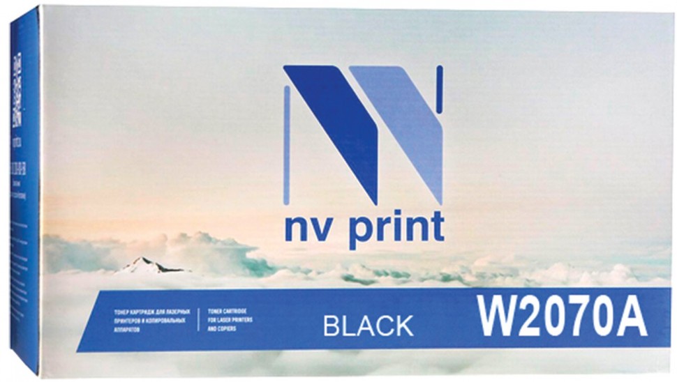 Картридж NVP совместимый NV-W2070A Black для HP 150/150A/150NW/178NW/179MFP (1000k) [new]