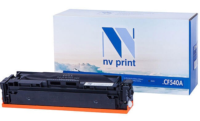 Картридж NVP совместимый NV-CF540A Black для HP Color LaserJet Pro M254dw/ M254nw/ M280nw/ M281fdn/ M281fdw (1400k) [new]