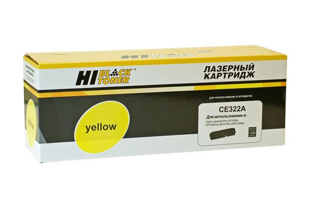 Картридж Hi-Black (HB-CB542A/CE322A) для HP CLJ CM1300/CM1312/CP1210/CP1525, Y, 1,4K