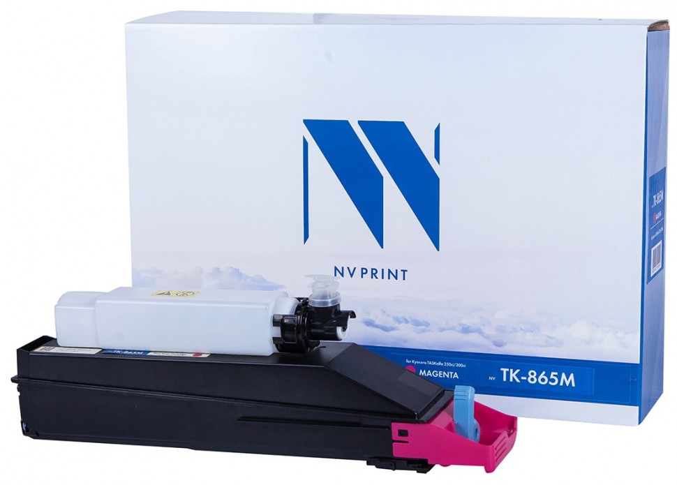 Картридж NVP совместимый NV-TK-865 Magenta для Kyocera TASKalfa 250ci/300ci (12000k) [new]