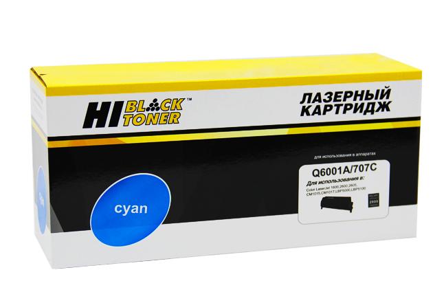 Картридж Hi-Black (HB-Q6001A) для HP CLJ 1600/2600/2605, Восстановленный, C, 2K