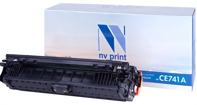Картридж NVP совместимый NV-CE741A Cyan для HP Color LaserJet CP5225/ CP5225n/ CP5225dn (7300k) [reman]