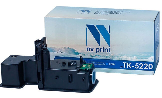 Картридж NVP совместимый NV-TK-5220 Cyan для Kyocera Ecosys M5521cdn/ M5521cdw/ P5021cdn/ P5021cdw (1200k) [new]