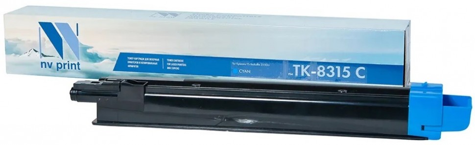 Тонер-картридж NVP совместимый NV-TK-8315 Cyan для Kyocera FS-Taskalfa-2550ci (6000k) [new]