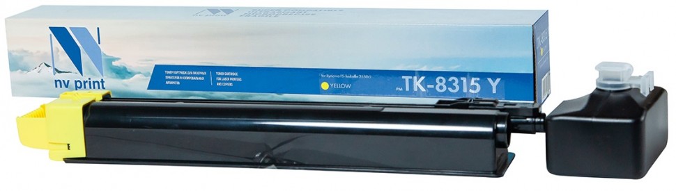 Тонер-картридж NVP совместимый NV-TK-8315 Yellow для Kyocera FS-Taskalfa-2550ci (6000k) [new]