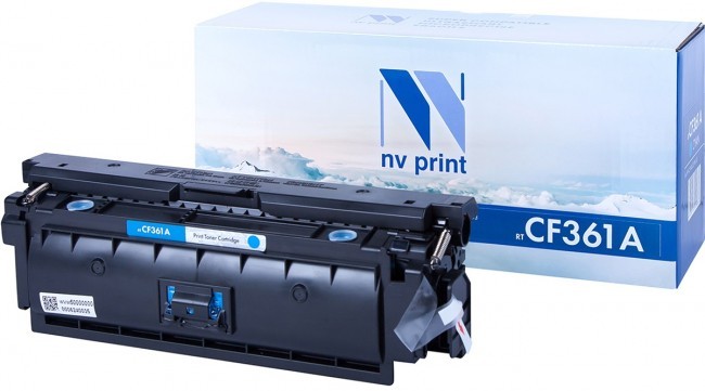 Картридж NVP совместимый NV-CF361A Cyan для HP Color LaserJet M552dn/ M553dn/ M553n/ M553x/ M577dn. M577f/ M577c (5000k) [new]