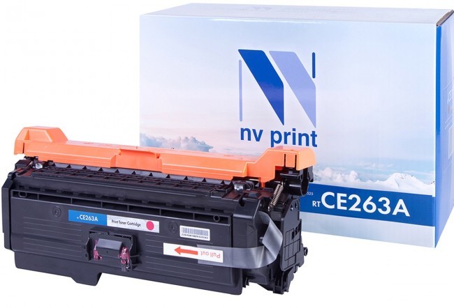Картридж NVP совместимый NV-CE263A Magenta для HP Color LaserJet CP4025dn/ CP4025n/ CP4525dn/ CP4525n/ CP4525xh (11000k) [new]