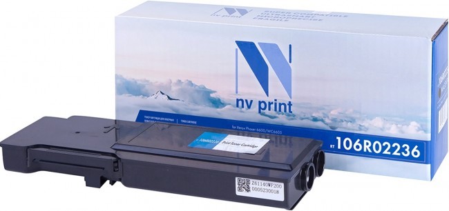 Картридж NVP совместимый NV-106R02236 Black для Xerox Phaser 6600/WorkCentre 6605 (8000k) [new]